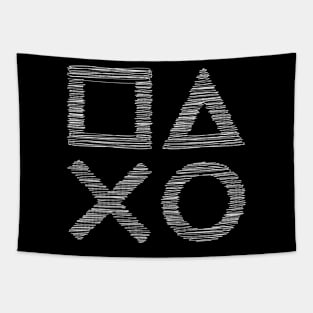 playstation button Tapestry