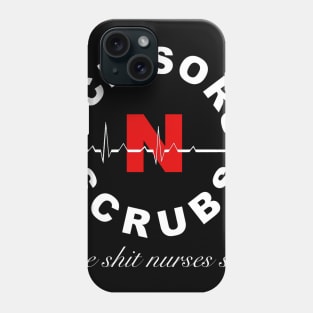 Scissors N Scrubs Podcast Shirt Phone Case