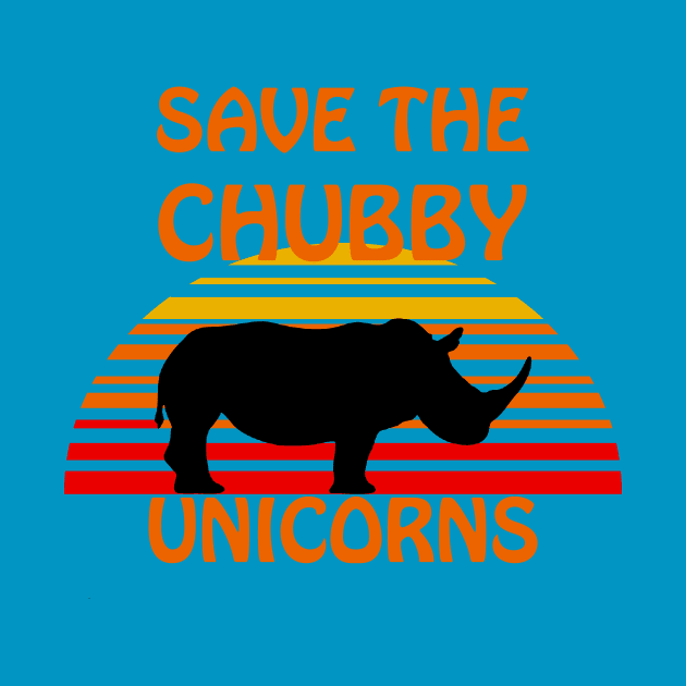 Save the Chubby Unicorns by MikesTeez