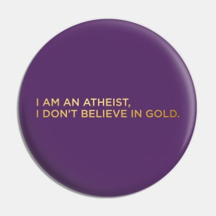 Atheist Pin