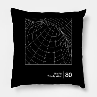 Totally Wired - Minimal Style Graphic Artwork Design Pillow