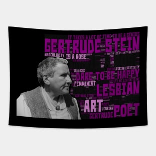 Gertrude Stein lesbian feminist icon Tapestry