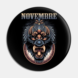 NOVEMBRE BAND Pin