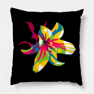 Lily Flower Pillow