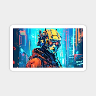 Cyberpunk Android Magnet