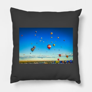 Albuquerque Hot Air Balloon Fiesta Pillow