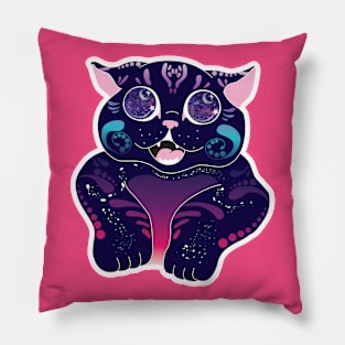 The Galactic Meow Pillow