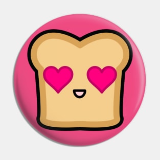 Love Toast Pin