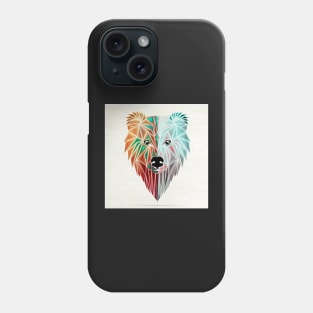 two faces bears Phone Case