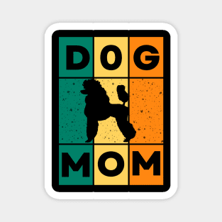 VINTAGE POODLE DOG MOM Magnet