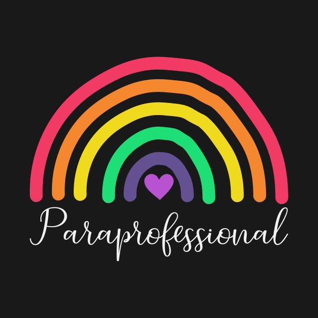 Paraprofessional Special Education Teacher Paraeducator by Visual Vibes