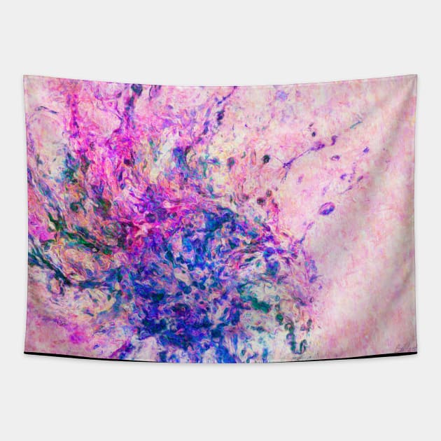 Abstract Painting "Flicker" Tapestry by BonBonBunny