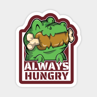 Always Hungry Tyrannosaurus Rex Dinosaur Magnet