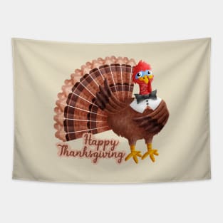 Happy Thanksgiving(turkey) Tapestry