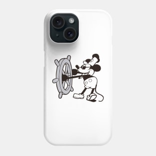 Pirate Steamboat Willie (Front and back) Phone Case