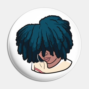 Black Woman Incognito Pin