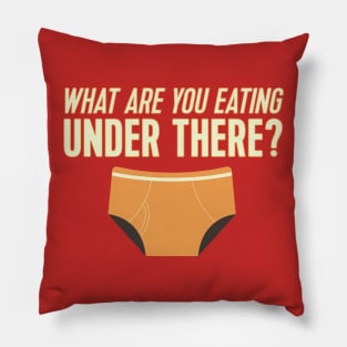 What are you eating under there? Pillow