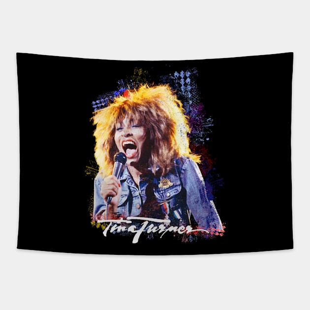 Tina Turner Tapestry by TesieAraa