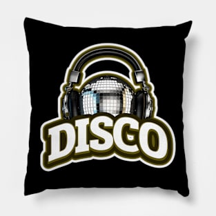 DISCO - Headphone ball Pillow