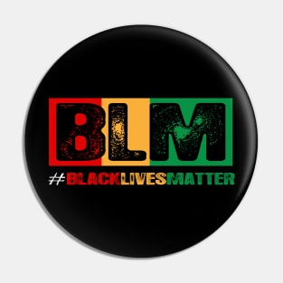 BLM #Black Lives Matter Pin