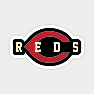 Cincinnati Reds 2 by Buck Tee Originals Magnet