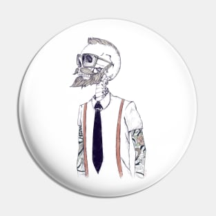 The Gentleman becomes a Hipster Pin