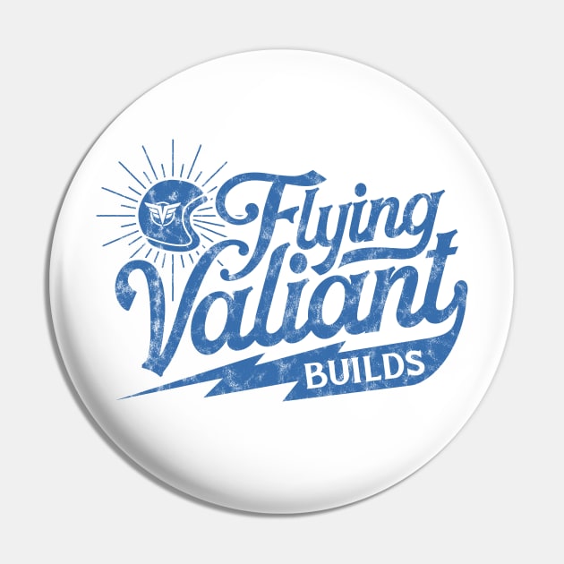 Flying Valiant Builds (Biker Style - Worn Blue) Pin by jepegdesign