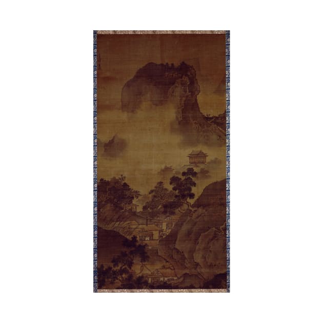 Sesshu Toyo Landscape of Four Seasons - Fall by pdpress