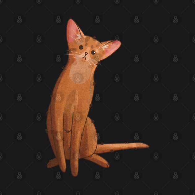 Abyssinian cat - gifts for cat lovers by Feline Emporium