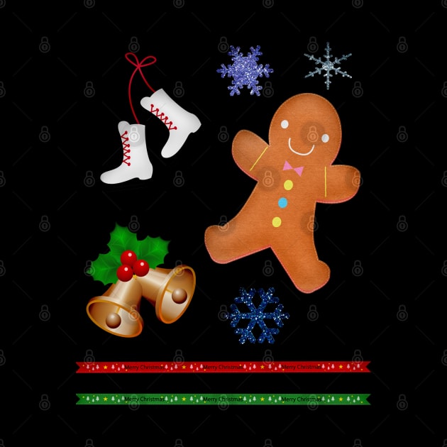 Christmas Items & Ginger Bread Man by holidaystore