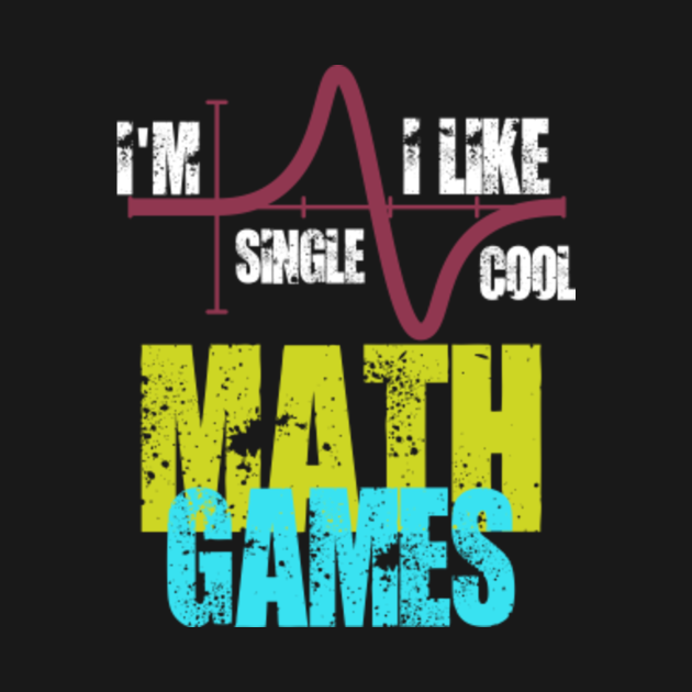 Discover I am Single, I like cool Math games - Math - Crewneck Sweatshirt