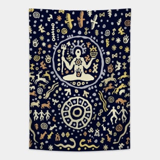 Shaman Fertility Calendar Tapestry