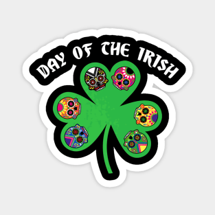 Irish Skulls Design Magnet