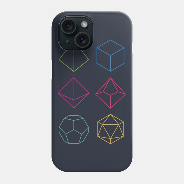 Minimal DnD - Dungeons & Dragons D&D Phone Case by Glassstaff