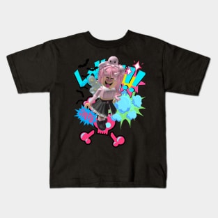 New Summer Children's Short Sleeve T-shirt ROBLOX Girls Boys