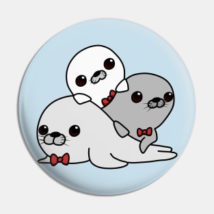 The Three Seal Amigos Pin