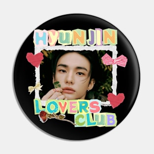 Hyunjin Lovers Club SKZ Scrapbook Pin