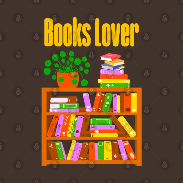 Bookshelf - Merchandise For Book Lovers by ak3shay