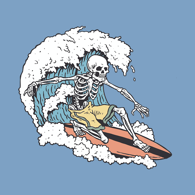 SURF SKELETON by OldSkoolDesign