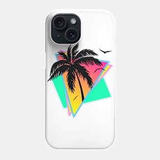 Cool 80s Sunset Phone Case