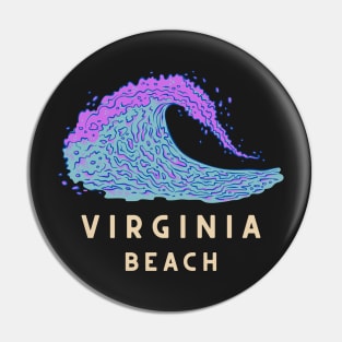 Virginia Beach - Wave Pin