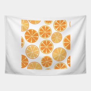 Deco orange Tapestry