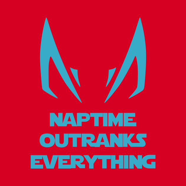 Naptime Outranks Everything Blue by Freq501