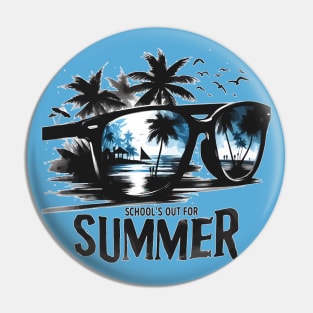 Schools Out For Summer Happy Last Day Of School Pin