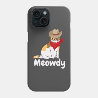 meowdy Phone Case