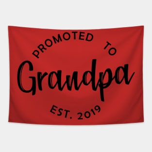 Promoted To Grandpa 2019 Tapestry