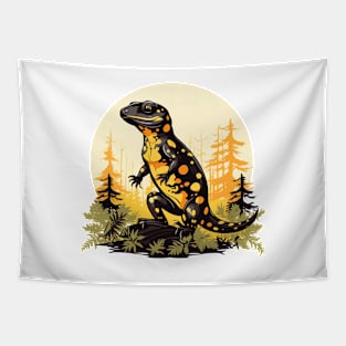 Fire Salamander Tapestry