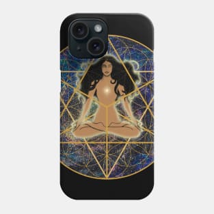 Merkabah Flower of Life Mandala Phone Case