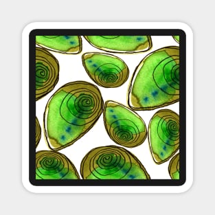 something green. With a spiral. Maybe with a deeper meaning... Magnet