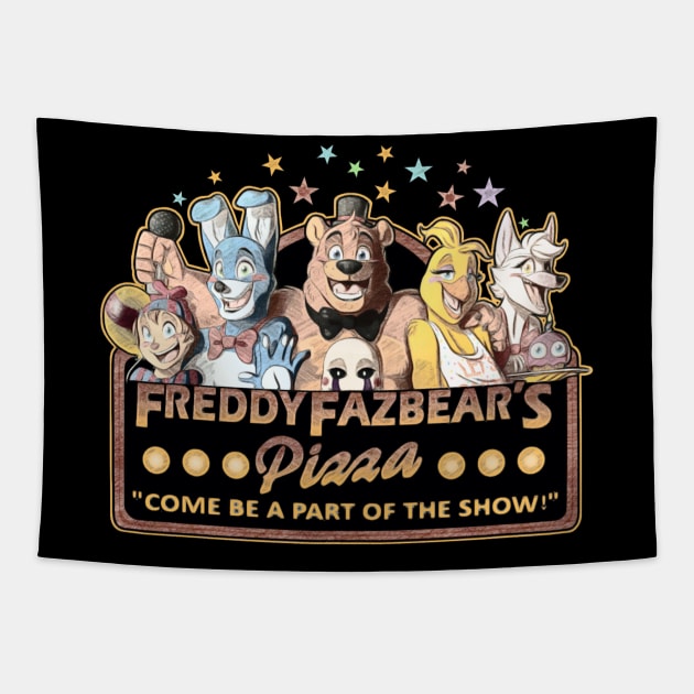 Freddy fazbears Tapestry by TZhengc